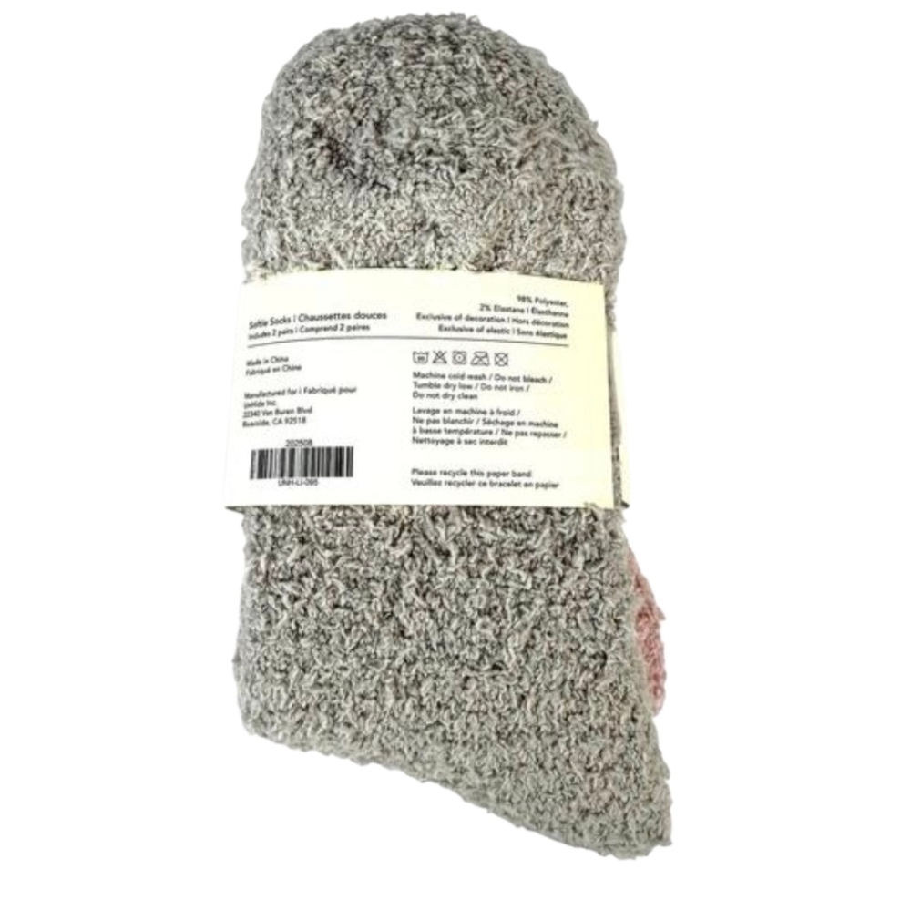 UnHide Cozy Softie Socks - 2 Pack - Size 6-9 NWT - Picture 5 of 11